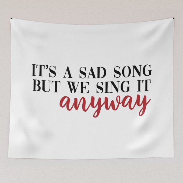 Item preview, it's a sad song - hadestown designed and sold by kendall whitmire.