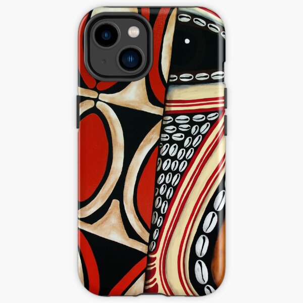 #396 - A Segments Of Life I - Artist Nathalie Le Riche iPhone Tough Case