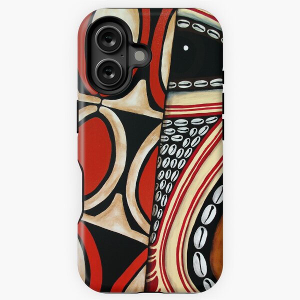 #396 - A Segments Of Life I - Artist Nathalie Le Riche iPhone Tough Case