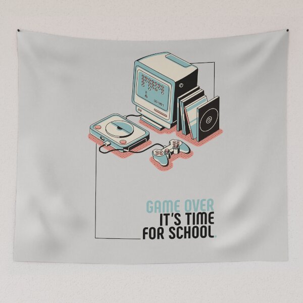 Item preview, Game over its time for school designed and sold by Urosek.