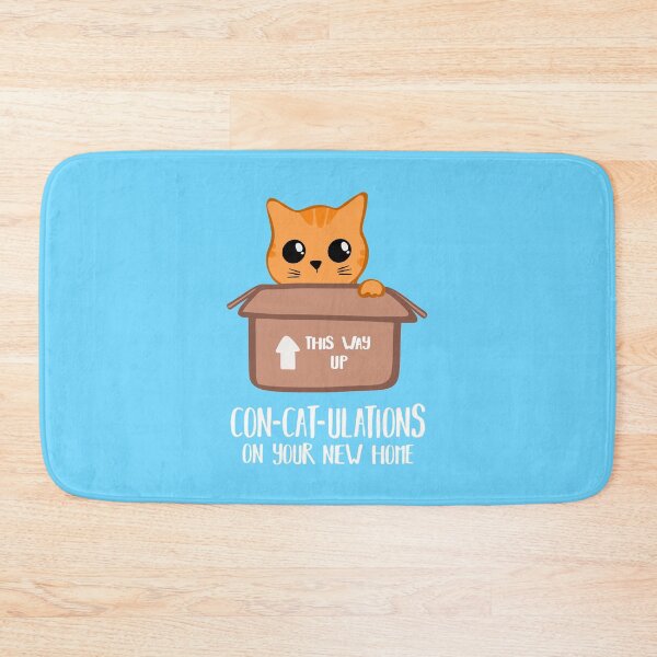 Item preview, Cat New Home Gift! Con-cat-ulations! designed and sold by JTBeginning-x.