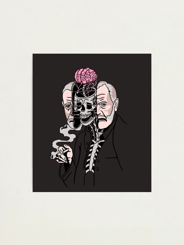 80s 〜 アートT 騙し絵 Sigmund Freud 80's unknown 