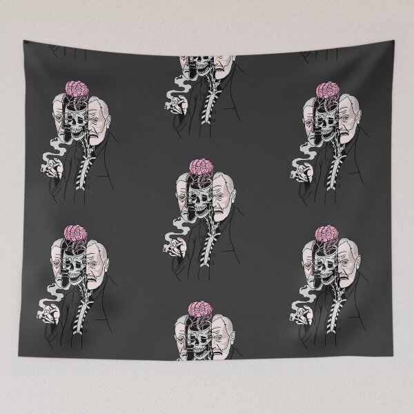 Item preview, Sigmund Freud Brain Artwork designed and sold by isstgeschichte.