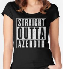 MMORPG Gamer with Attitude Women's Fitted Scoop T-Shirt