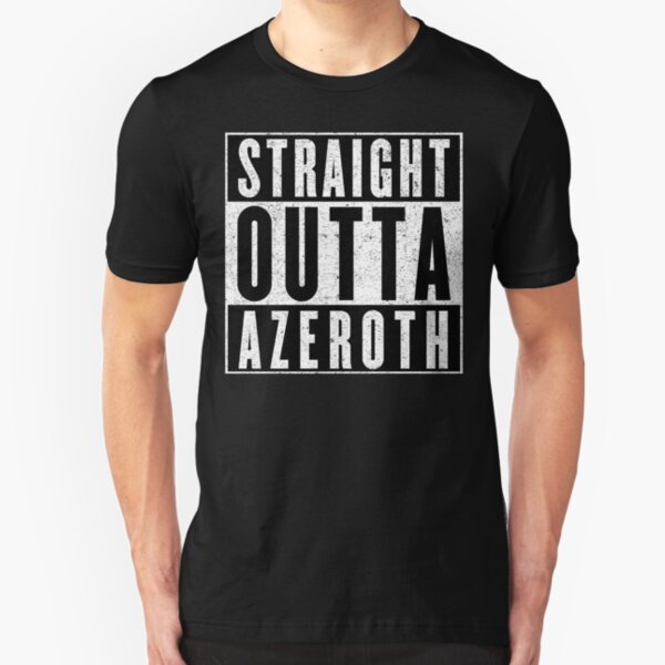 MMORPG Gamer with Attitude Slim Fit T-Shirt