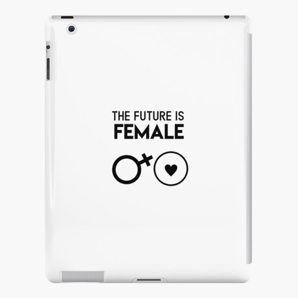 Future is Female Black and White Trio iPad Snap Case