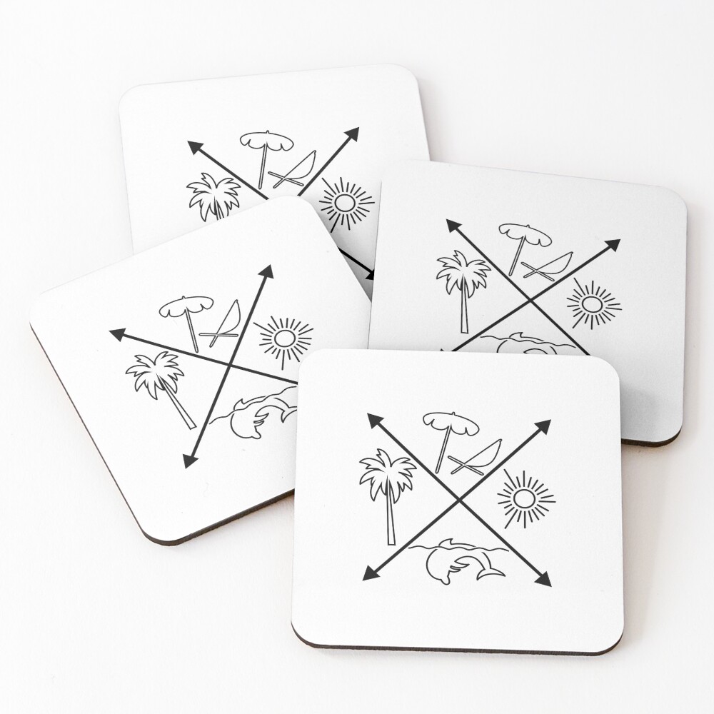 Item preview, Coasters (Set of 4) designed and sold by Vectorqueen.