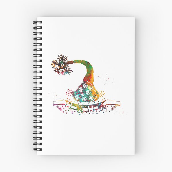 Item preview, Neuron and synapse diagram designed and sold by Liededrom..
