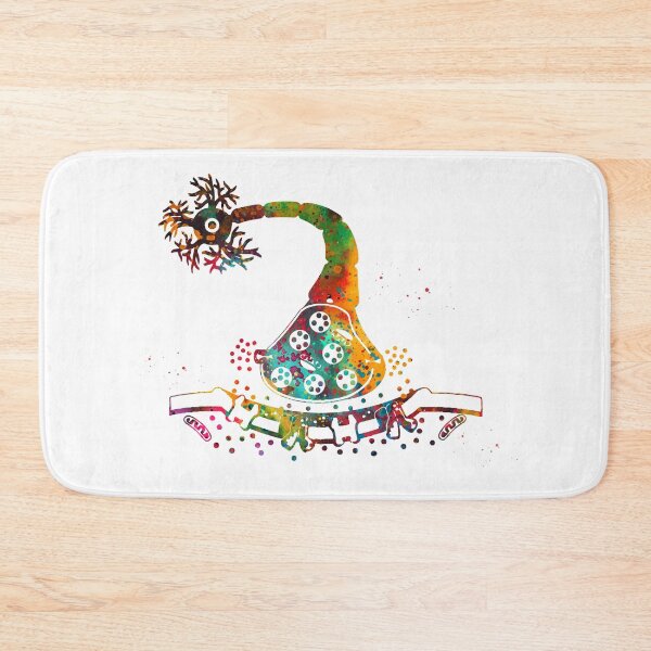 Item preview, Neuron and synapse diagram designed and sold by Liededrom..