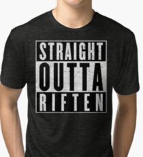 Adventurer with Attitude: Riften Tri-blend T-Shirt