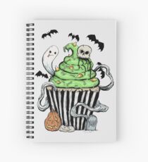 Gotischer Cupcake Spiralblock