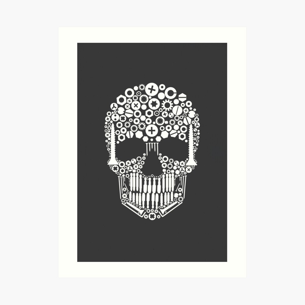 Skull Art Print