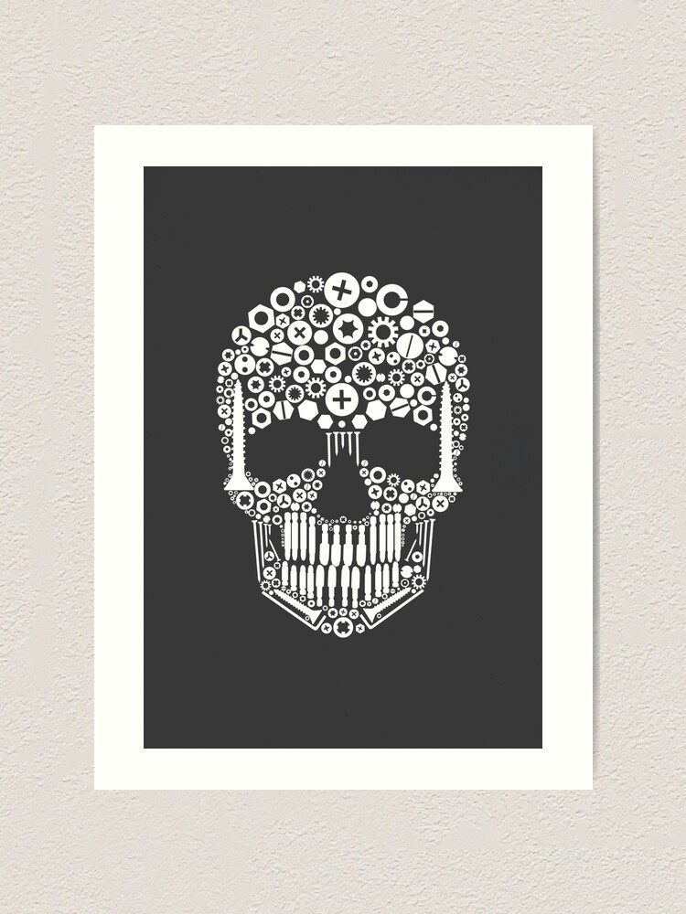 Alternate view of Skull Art Print