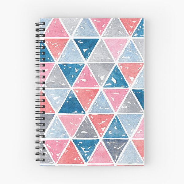 Item preview, Geometric Watercolour Triangles | Original Colours designed and sold by RebeccaFlaherty.