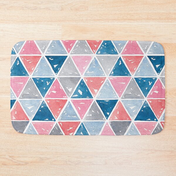 Item preview, Geometric Watercolour Triangles | Original Colours designed and sold by RebeccaFlaherty.