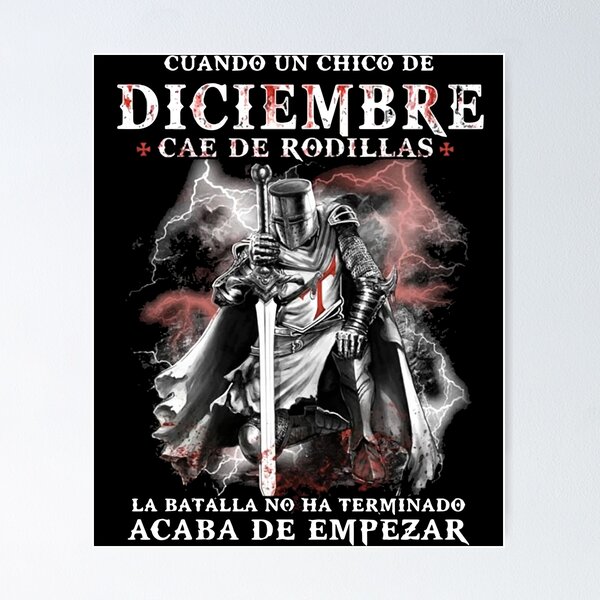 Item preview, cuando un chico de Diciembre cae de rodillas la batalla no ha terminado acaba de empezar viking designed and sold by CameronBold.