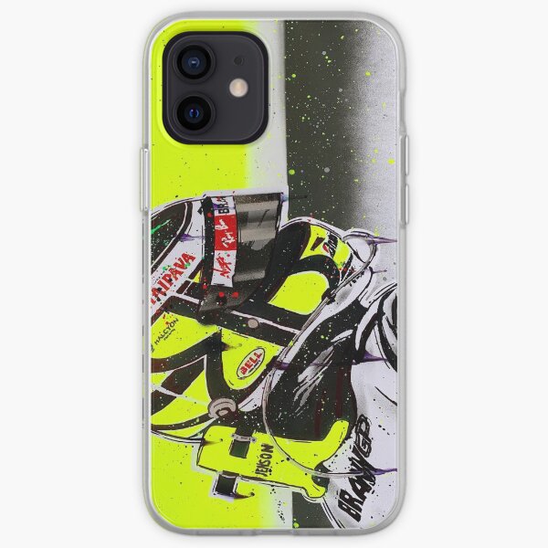 Jenson Button - Brawn GP F1 graffiti painting by DRAutoArt iPhone Soft Case