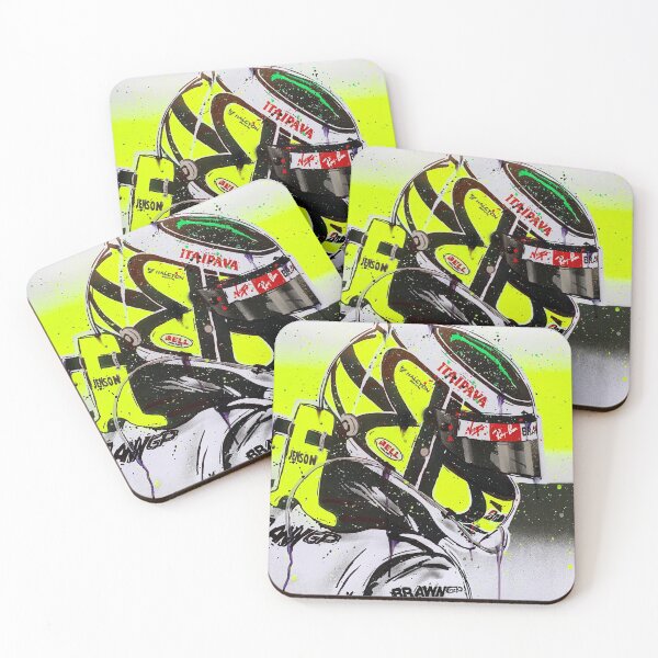 Item preview, Jenson Button - Brawn GP F1 graffiti painting by DRAutoArt designed and sold by DRAutoArt.