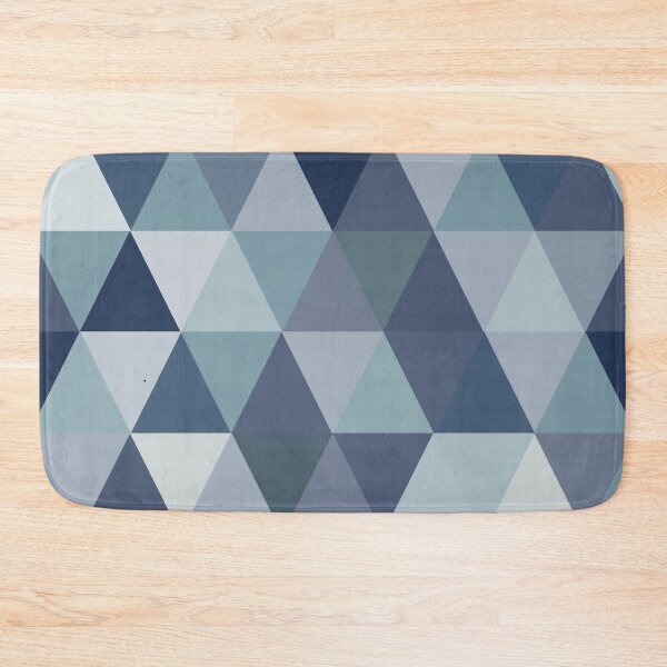 Item preview, Blue Green Triangles  designed and sold by BlertaDK.