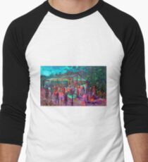 BMUP - N0 4 - the donkey and the Dinner Bell Men's Baseball ¾ T-Shirt