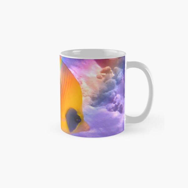 The Bluecheeked Butterflyfish Colorfully Classic Mug