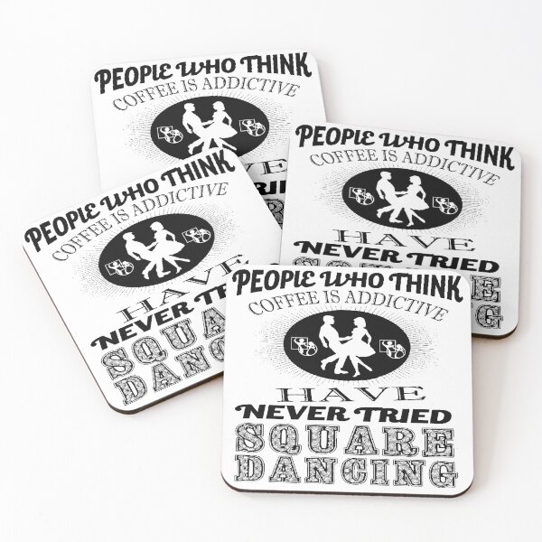 Item preview, SQD Coffee BLK designed and sold by Square Dancing Gifts & Merchandise.