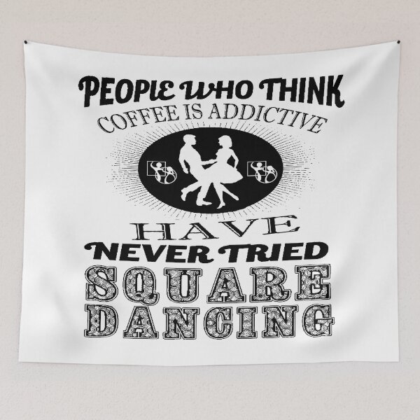 Item preview, SQD Coffee BLK designed and sold by Square Dancing Gifts & Merchandise.