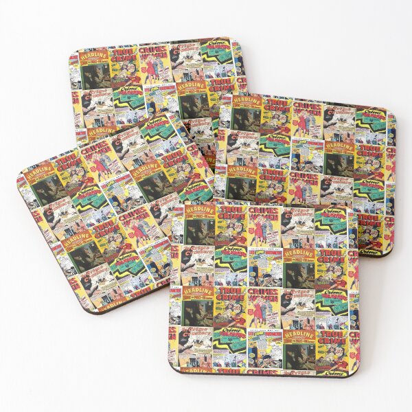 Item preview, Vintage Crime Comics designed and sold by CrimeLab.