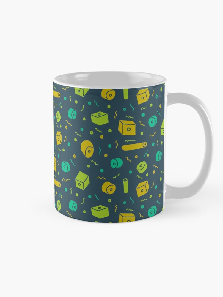 Thumbnail 3 of 6, Coffee Mug, Pattern: Plastic Beads designed and sold by chickfish.