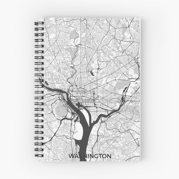 Item preview, Washington Map Gray designed and sold by HubertRoguski.