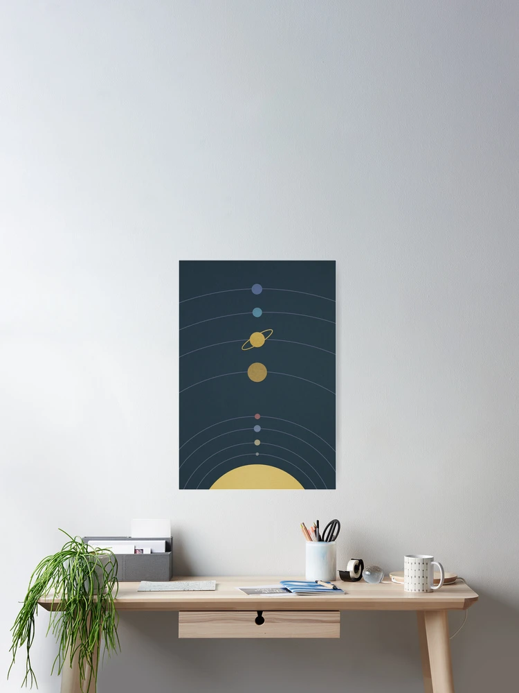 Thumbnail 2 of 3, Poster, Solar System designed and sold by avoid peril.