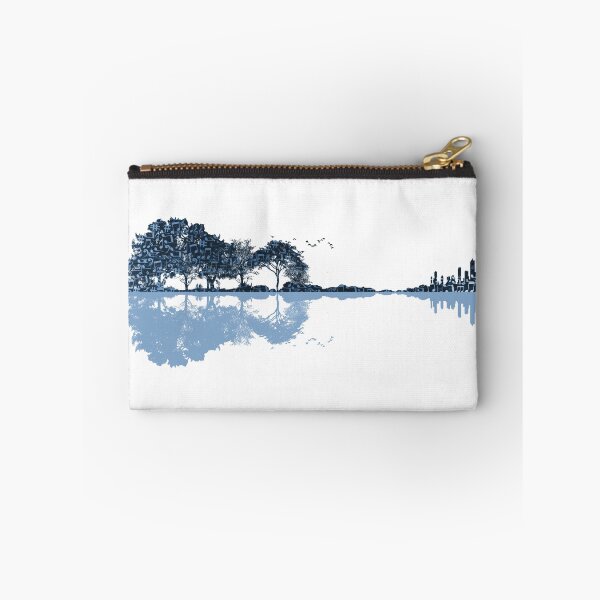 Item preview, Nature Guitar - Musical Notes - Blue designed and sold by maryedenoa.