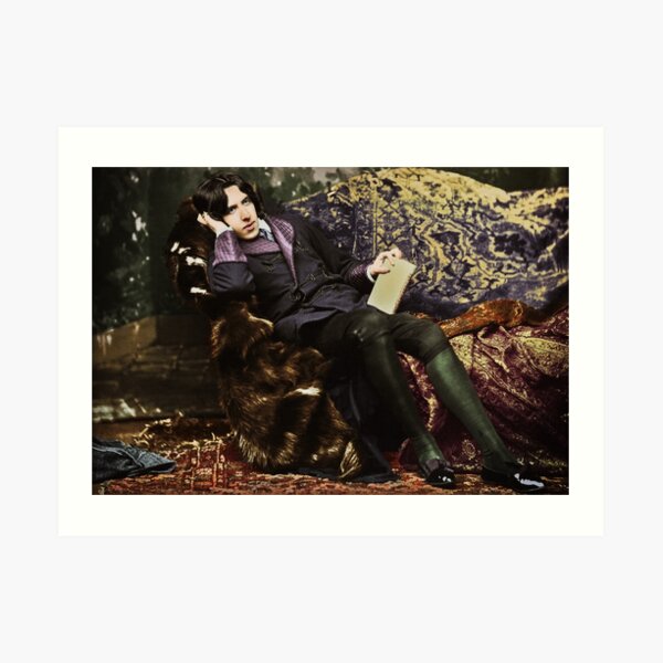Oscar Wilde 1882 Kunstdruck