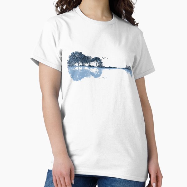 Item preview, Nature Guitar - Musical Notes - Blue designed and sold by maryedenoa.