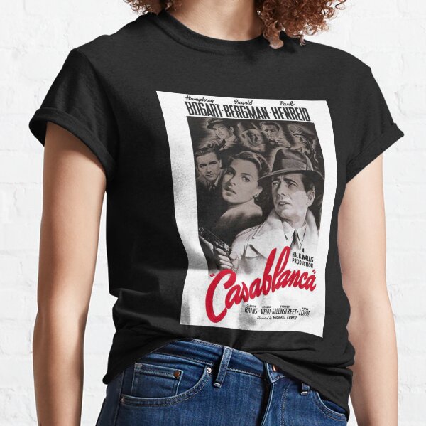 Casablanca Movie T Shirts Redbubble