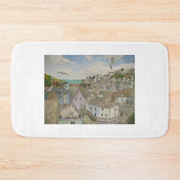 Item preview, "A Crow's Nest View of Port Isaac, Cornwall" designed and sold by timsmith.