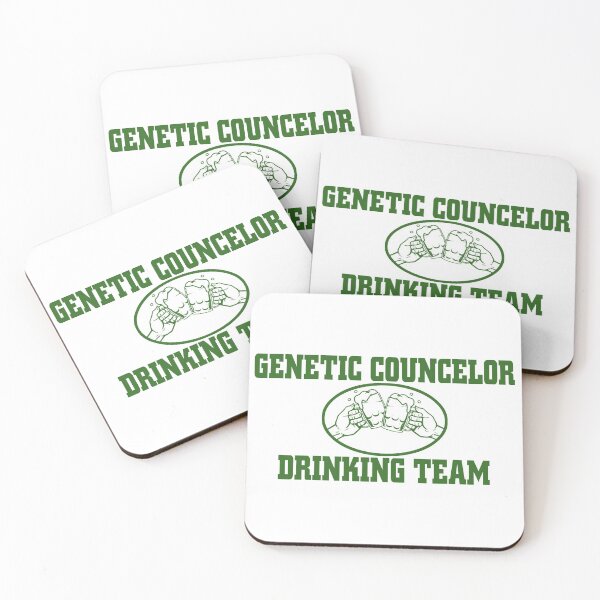 Item preview, Genetic councilor Drinking team  designed and sold by slkprint.