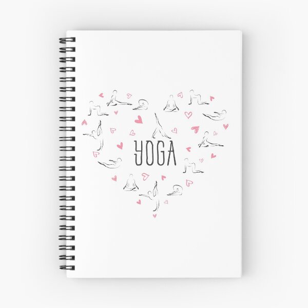 Item preview, Yoga poses in shape of a heart designed and sold by sashica.