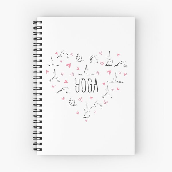 Item preview, Yoga poses in shape of a heart designed and sold by sashica.