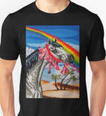 Arabian Needlepoint, With Tassels Unisex T-Shirt