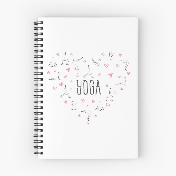 Item preview, Yoga poses in shape of a heart designed and sold by sashica.