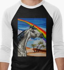 Arabian Needlepoint Men's Baseball ¾ T-Shirt