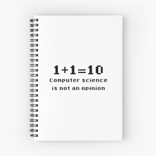 Item preview, Binary - Computer Science Is Not An Opinion designed and sold by Evelyusstuff.