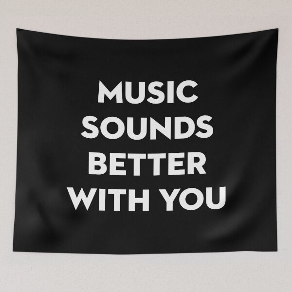 Item preview, Music Sounds Better With You designed and sold by Thomas Svanström.