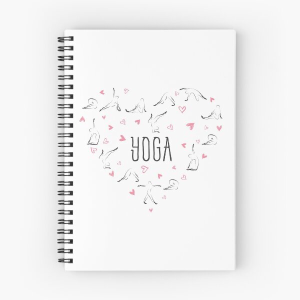 Item preview, Yoga poses in shape of a heart designed and sold by sashica.