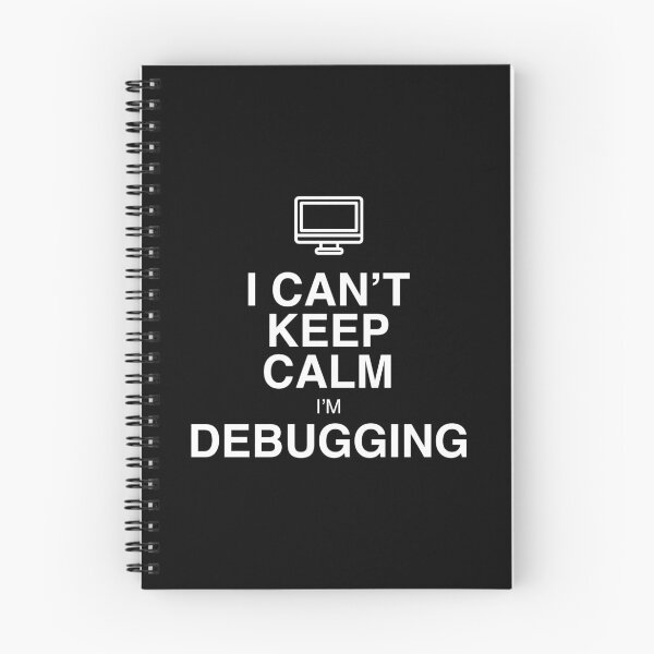 Item preview, I CAN'T KEEP CALM I'M DEBUGGING designed and sold by Evelyusstuff.