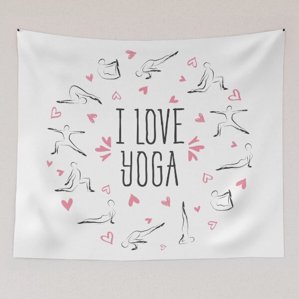 Item preview, Yoga poses in shape of a circle designed and sold by sashica.