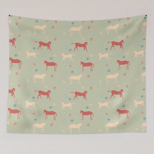 Item preview, Horses designed and sold by Emi Yañez.
