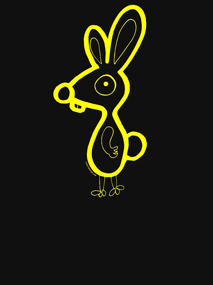 The Rabbit T Shirt By Ratartdesign Redbubble 