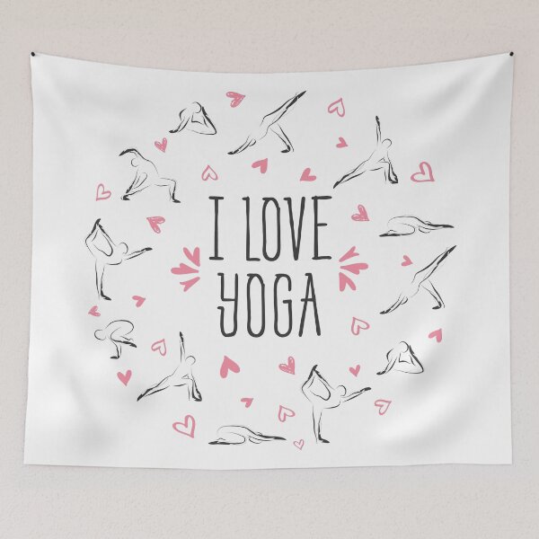 Item preview, Yoga poses in shape of a circle designed and sold by sashica.